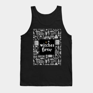 Witches Brew with Beer Bottles Tank Top